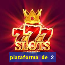 plataforma de 2 reais fortune tiger